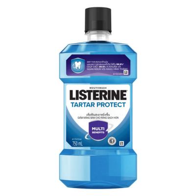 Listerine Tartar Protection Mouthwash 750ml x 12 Bottles