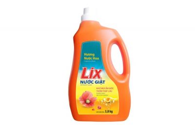 Lix Extra Concentrate Perfume Detergent Liquid 3.8KG