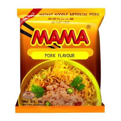 MaMa Instant Noodles Minced Pork Flavour 90g x 24 Bags x 6 Boxes