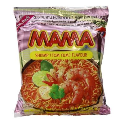 MaMa Instant Noodles Shrimp Tom Yum Flavour 55g x 30 Bags x 6 Boxes