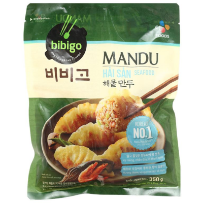 Mandu with Seafood 350g (10 Pcs) x24 Bags