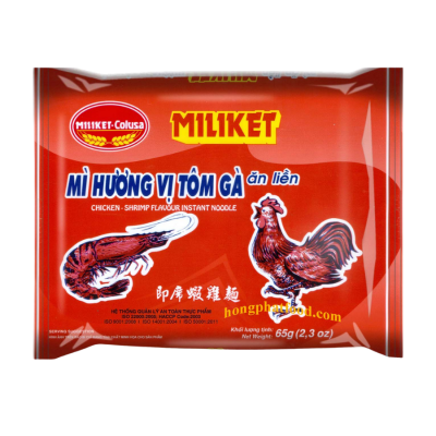Miliket Chicken & Shrimp Noodle 80g x 30 Bags
