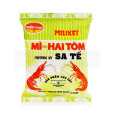 Miliket Instant Noodle With Satay 75g x 30 Bags (Halal)