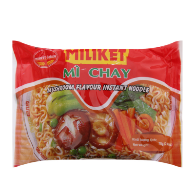 Miliket Vegetable Noodle 65g x 30 Bags