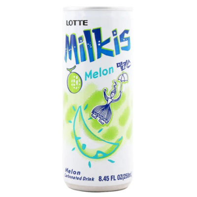 Milkis Melon Flavored Milk Soda Drink 250ml x 30 Bottles