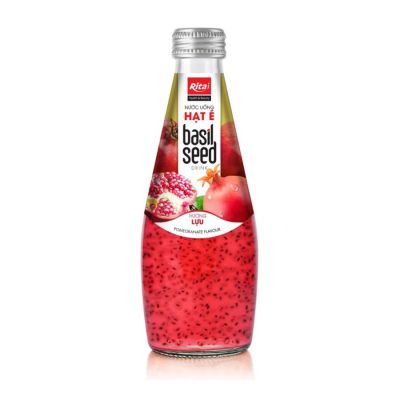 Rita Basil Seed Drink With Pomegranate Flavour 290ml