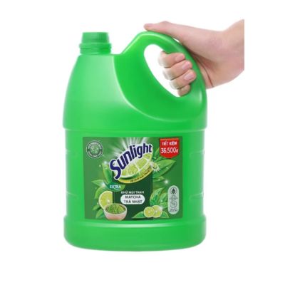 Sunlight Dishwashing Green Tea 3.6Kg x 3 Bottles