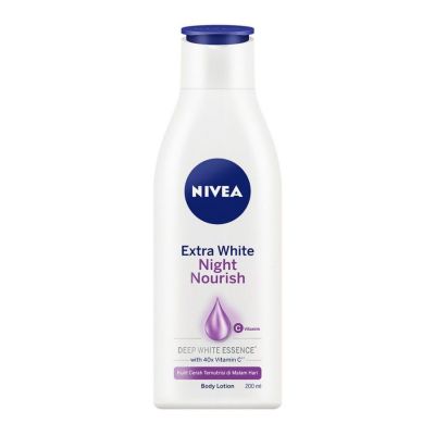 Nivea Extra White Night Nourish Body Lotion 200ml x 24 Bottles