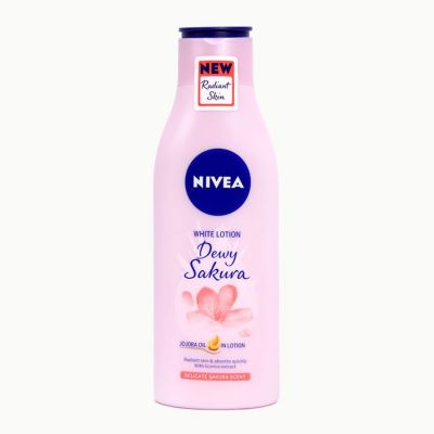 Nivea Dewy Sakura White Lotion 200ml  x 24 Bottles