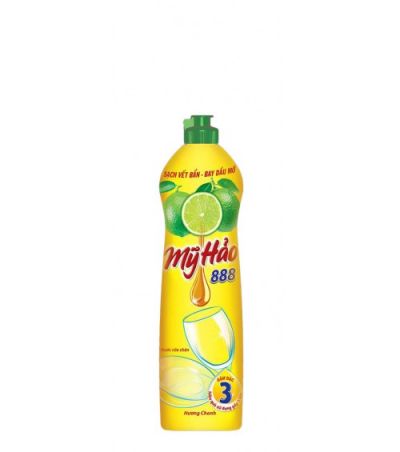 My Hao 888 Dishwashing Liquid Lemon 450ml Bottle