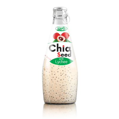 Nawon Chia Seed With Lychee 290ml x 24 Bottles