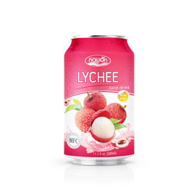 Nawon Lychee Fruit Juice 500ml x 24 cans 100% FRUIT JUICE 