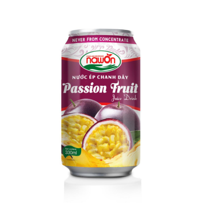 Nawon Passion Fruit Juice  500ml x 24 cans 100% FRUIT JUICE