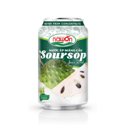 Nawon  Soursop Fruit Juice 500ml x 24 cans 100% FRUIT JUICE