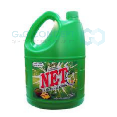Net Clean Dishwashing Green Tea & Ginger 4Kg x 3 Bottles