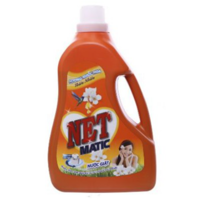 NET Matic Natural Flower Detergent Liquid 3.6kg x 3 Bottles