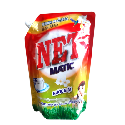 NET Matic Natural Flower Detergent Liquid 2.4kg x 4 Bags