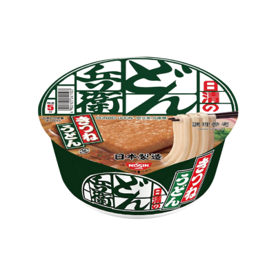 Nissin Donbei Kitsune Bowl Udon 95g x 12 Bowls