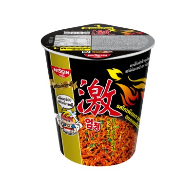 Nissin Noodles Dry Type Korean Hot Chili Chicken 71g x 36 Cups
