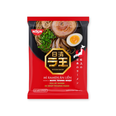 Nissin Raoh Japanese Soy Sauce Flavored Ramen 97g x 30 bags