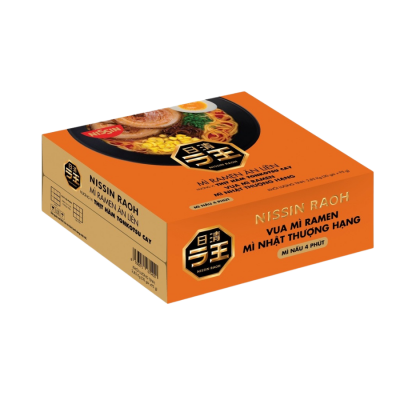 Nissin Raoh Tonkotsu Spicy Stewed Meat Ramen 95g x 30 Bags