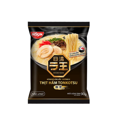 Nissin Raoh Tonkotsu Stewed Meat Ramen 90g x 30 Bags