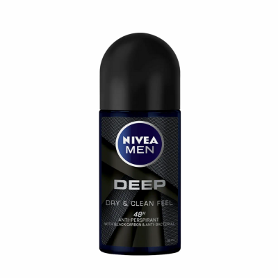 Nivea Deodorant Roll On Men Deep 50ml x 24 pcs