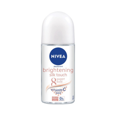 Nivea Deodorant Brightening Silk Touch Roll On 50ml x 24 tubes