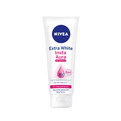NIVEA Extra White Instant Aura Body Serum 180ml x 24 Tubes