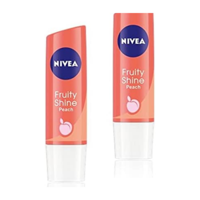 Nivea Fruity Shine Peach Lip Care 4.8g  x 24 Packs