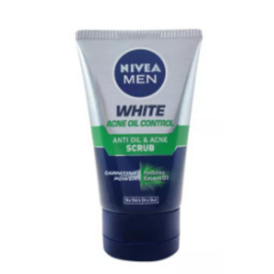 NIVEA Men Acne Oil Control Facial Scrub Foam 100g x 24 Tubes