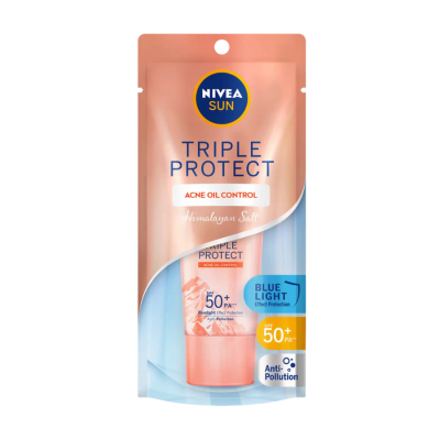 Nivea Sun Himalaya Triple Protect Acne Oil Control SPF50+ PA+++ 40ml x 12 tubes