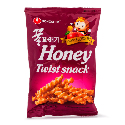 Nongshim Snack Honey Twist 75g x 20 Bags