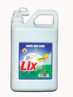 Lix Dishwashing Liquid Green Tea 4Kg