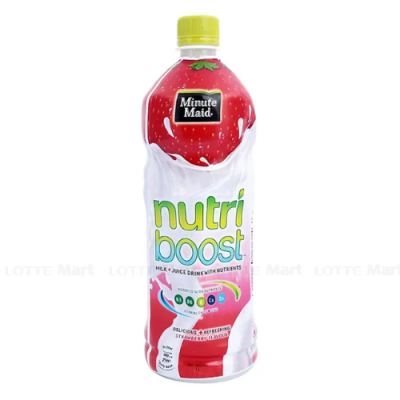 Nutriboost Strawberry Milk Juice 1l x 12 Bottles