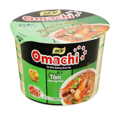 Omachi 5 Star Hot Sour Shrimp 91g x 18 Bowls