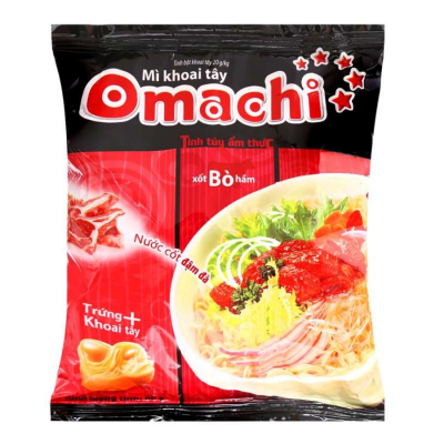 Omachi Stewed Beef With Sauce 80g x 30 Bags