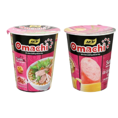 Omachi Stewed Ribs With Fruits 115g x 24 Cups