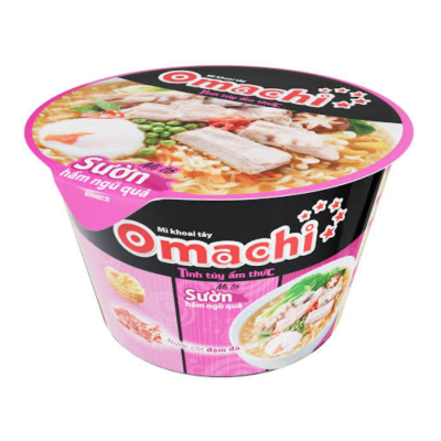 Omachi Stewed Ribs With Fruits 95g x 18 Bowls