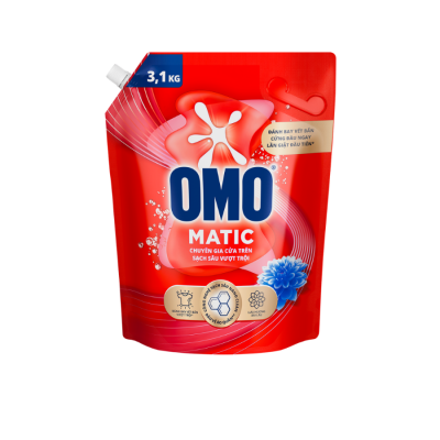 OMO Matic Top Load Detergent Liquid 3.1kg x 4 Bags