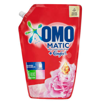 OMO Matic Comfort Top Load Detergent Liquid 2kg x 4 Bags