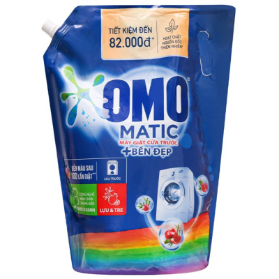 OMO Matic Front Load Beautiful & Durable Detergent Liquid 3.6kg x 4 Bags