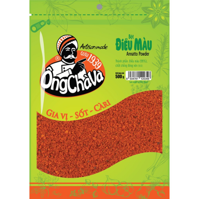 Ong Cha Va Annatto Powder 500g x 20 Bags