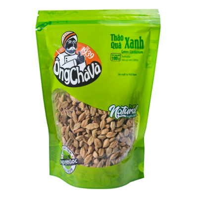 Ong Cha Va geen Cardamon Seed 100g x 24 Bags