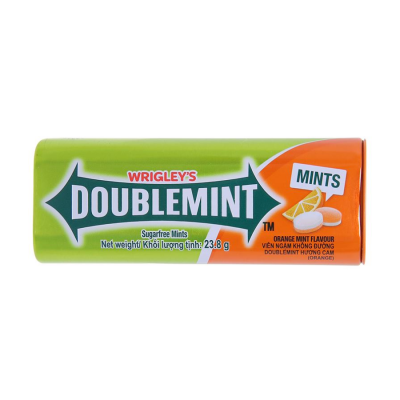 Wrigley's Doublemint Orange mint 23.8g x 15 Jar x 10 Boxes