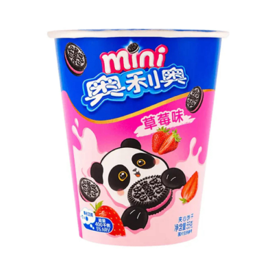 Oreo Strawberry Flavor Mini Biscuit 55g x 24pcs