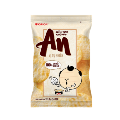 Orion An Rice Cracker Original 151.2g (14 pcs) x 20 Bags