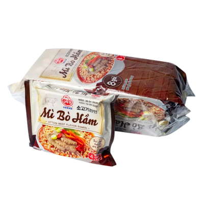Otoki Beef Ramen 960g (120g x 8 Bags) x 10 Blocks