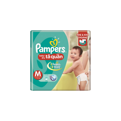 Pampers Baby Dry Pants M22