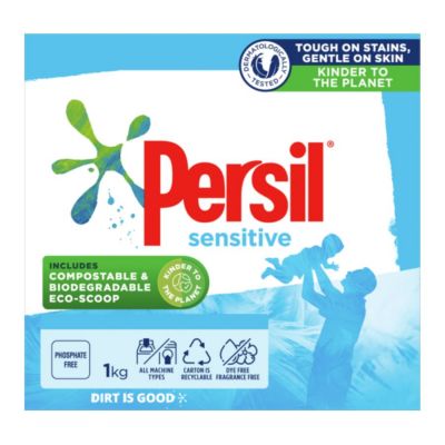 Persil Front & Top Sensitive 1kg x 12 boxes